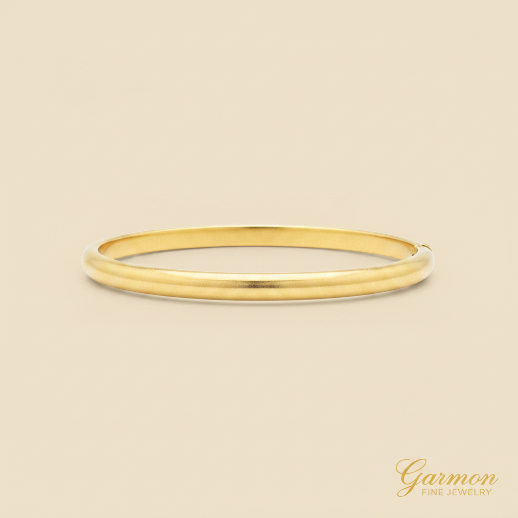 Pulsera Rígida Oro Amarillo 18k