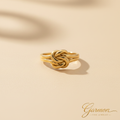 Sortija Nudo Amor Eterno - Oro Amarillo 18K