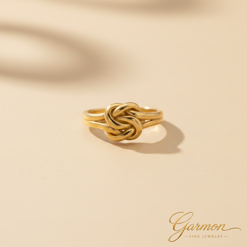 Sortija Nudo Amor Eterno - Oro Amarillo 18K