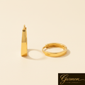 Pendientes de Aro Oro Amarillo 18K — Criollas Anchas